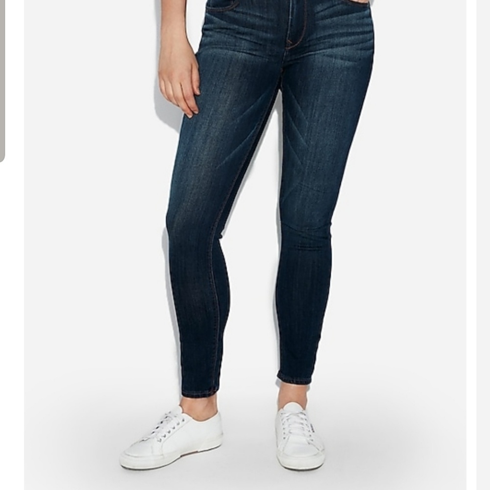 Express jean leggings